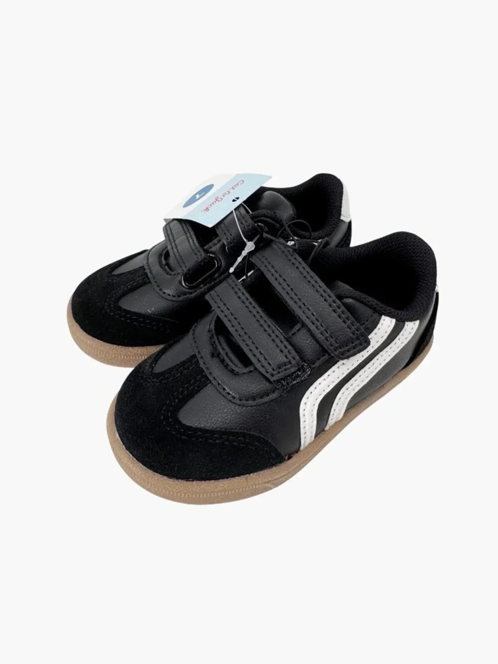 NEW Cat & Jack Toddler Dakota Retro Court Sneakers - Black